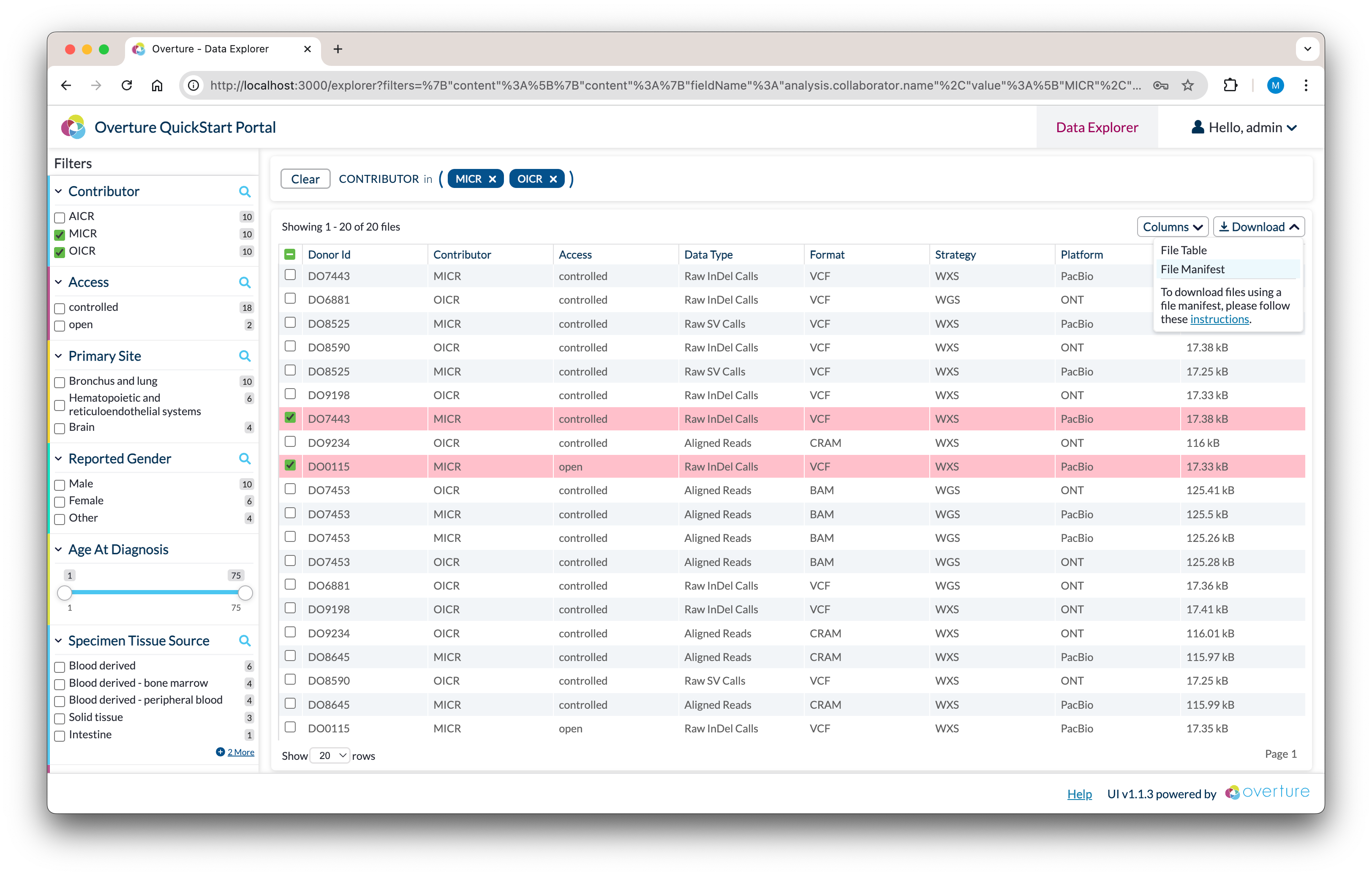 Build Query Build Query